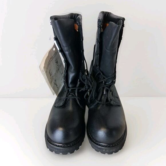 Rocky Intermediate Cold Wet Combat Boots Black 7.5 - Picture 1 of 8